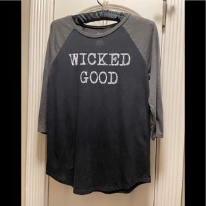 WICKED GOOD T-SHIRT GENTLY WORN